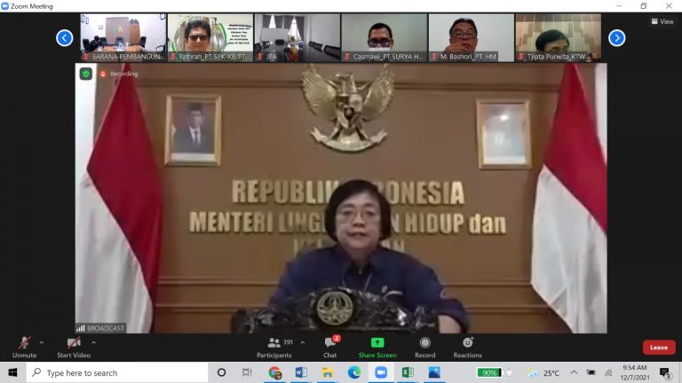 Menteri LHK: APHI Pendorong Aktualisasi Ekosistem Bisnis Baru Sektor Kehutanan