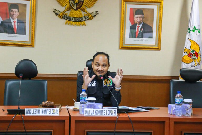 Komite I Gelar Rapat Kerja Dengan Menteri PPN/Kepala Bappenas Bahas Pemindahan Ibu Kota Negara