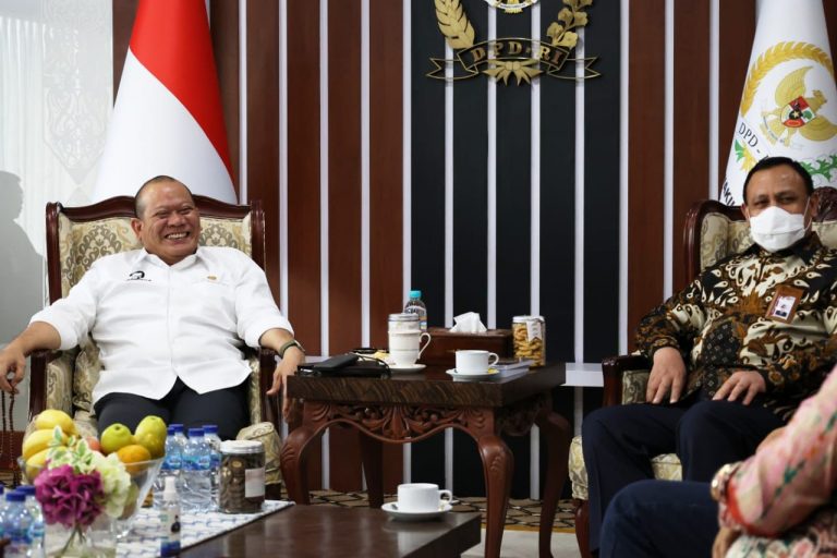 Bertemu Ketua KPK, LaNyalla Singgung Presidential Threshold 20 Persen