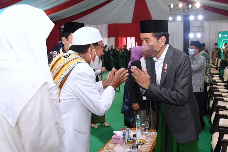 Buka Muktamar ke-34, Presiden Apresiasi Dukungan NU dalam Penanganan Pandemi Covid-19