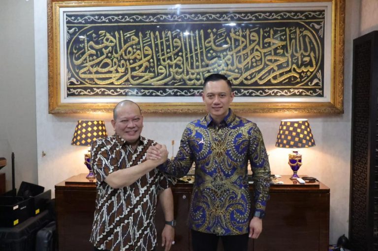 Temui LaNyalla, AHY Sebut Demokrat Turut Perjuangkan PT 0 Persen