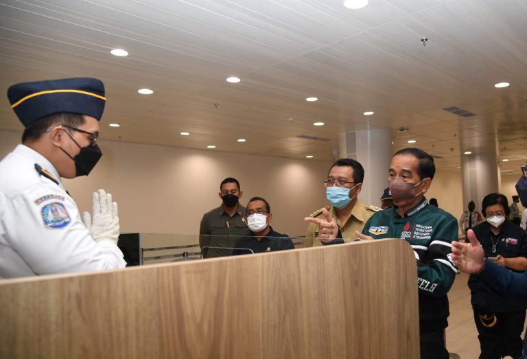 Presiden Jokowi Tinjau Kesiapan Bandara Lombok Sambut MotoGP 2022