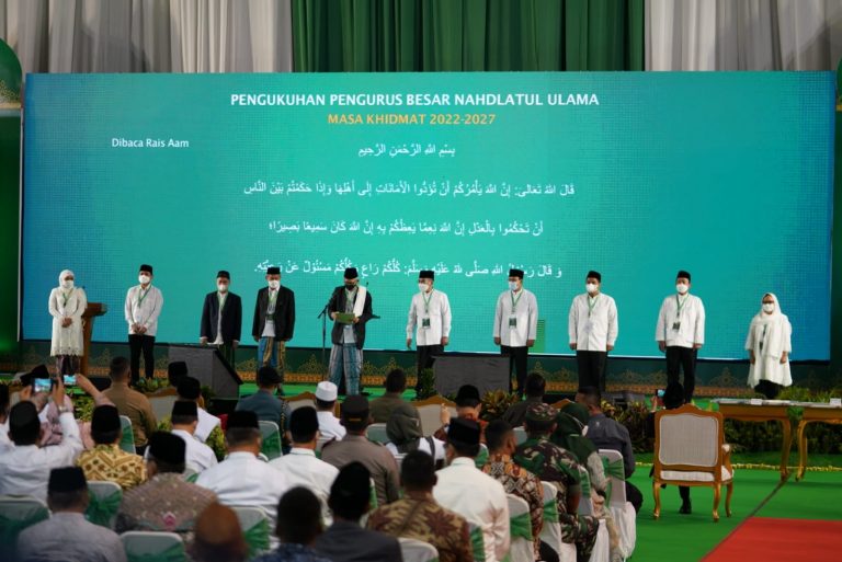 Pengurus PBNU 2022-2027 Resmi Dikukuhkan