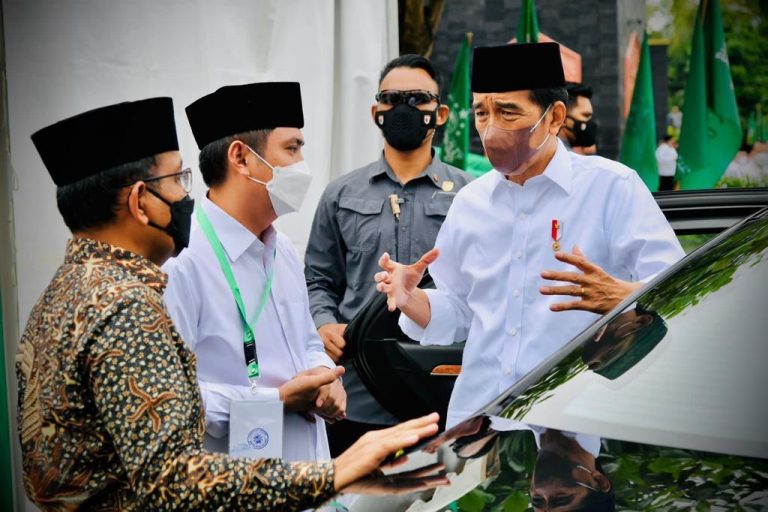 Presiden Jokowi Apresiasi Kiprah NU Jaga NKRI dan Pancasila