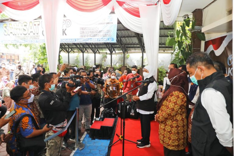 Gubernur Khofifah Harap Pers Terus Tingkatkan Kualitas Karya Jurnalistik Hadapi Disrupsi Informasi