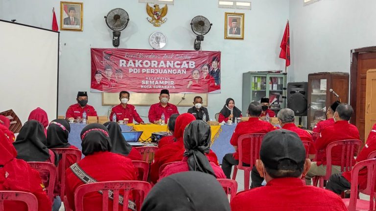 Solidkan Barisan, PDIP Surabaya Siapkan Strategi Hadapi Pemilu 2024