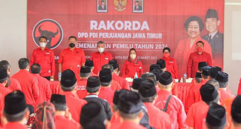 Rajin Konsolidasi, PDI Perjuangan Jatim Ingin Juarai Pemilu 2024