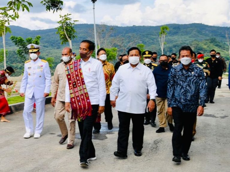 Jokowi dan Prabowo Resmikan Universitas Pertahanan di Belu NTT