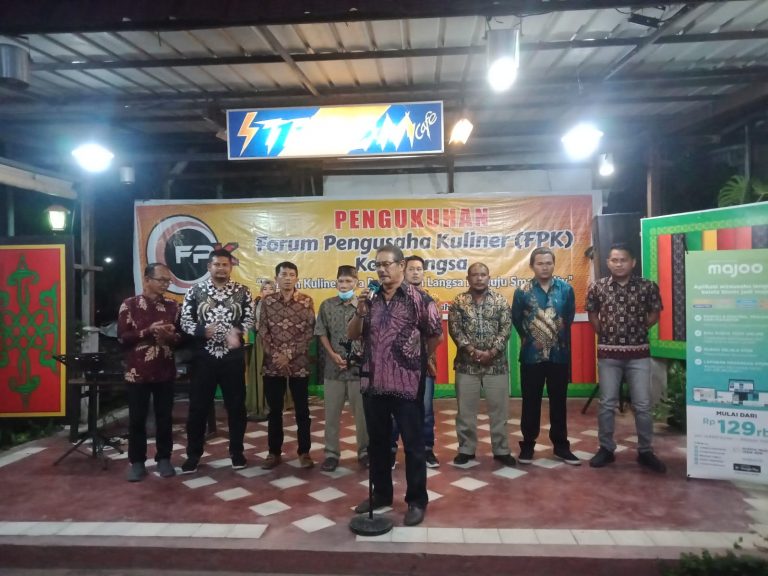 Forum Pengusaha Kuliner Kota Langsa Dikukuhkan