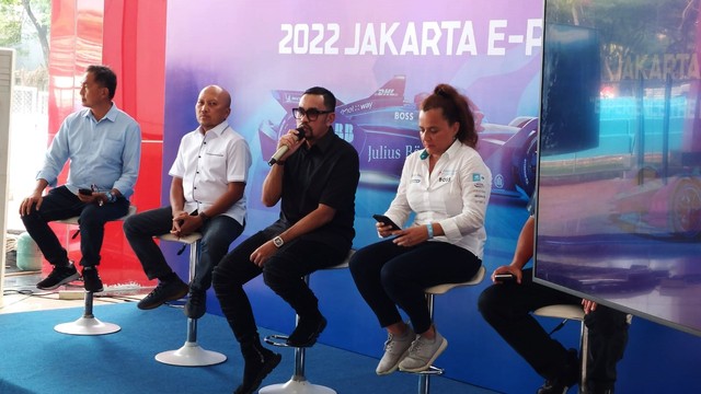 Sahroni Buka Opsi Datangkan Pawang Hujan Saat Jakarta ePrix