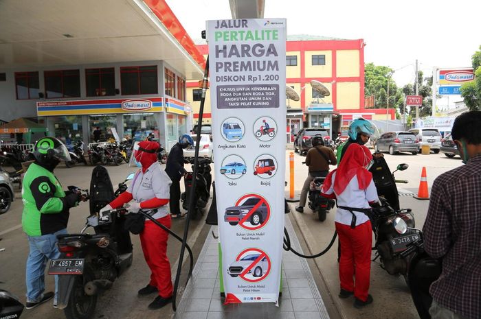 ilustrasi spbu pertamina
