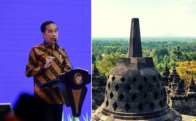 Jokowi Resmi Batalkan Kenaikan Tarif Candi Borobudur Rp750 Ribu