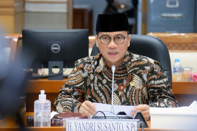 PAN Tunjuk Yandri Susanto Gantikan Zulkifli Hasan Sebagai Wakil Ketua MPR