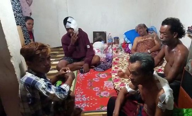 Satu Keluarga di Palembang Disiram Air Keras, Ini Kronologinya