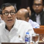 Menteri Hukum dan Hak Asasi Manusia (Menkumham) Yasonna H Laoly.