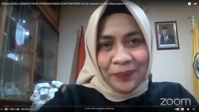 FIA Unitomo – Poltek STIA LAN Gelar Bedah Buku “Administrasi Pembangunan Komtemporer di Era Industri 4.0 dan Masyarakat 5.0”