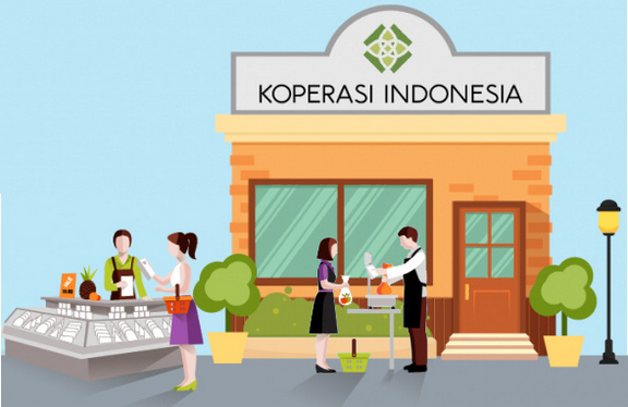 ilustrasi Koperasi Indonesia