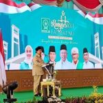 Menhan Prabowo: Prajurit Kalau Mau Perang Pasti Cari Kiai