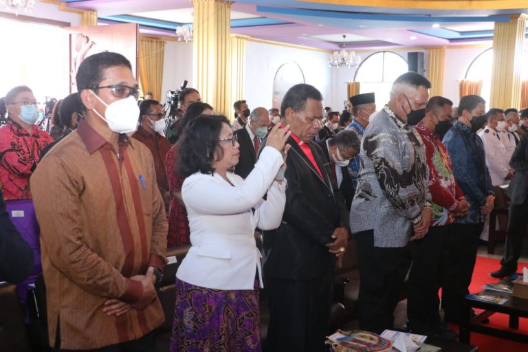 Sestama BNPT bersama Tokoh Lintas Agama Resmikan Papua Rumah Doa Segala Bangsa Untuk Tingkatkan Nilai Toleransi dan Moderasi Beragama