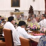 Rapat terbatas yang dipimpin oleh Presiden Joko Widodo di Istana Merdeka, Jakarta (18/07/22) (Foto: Lukas – Biro Pers Sekretariat Presiden)