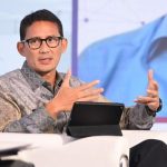 Menteri Pariwisata dan Ekonomi Kreatif (Menparekraf) Sandiaga Salahuddin Uno