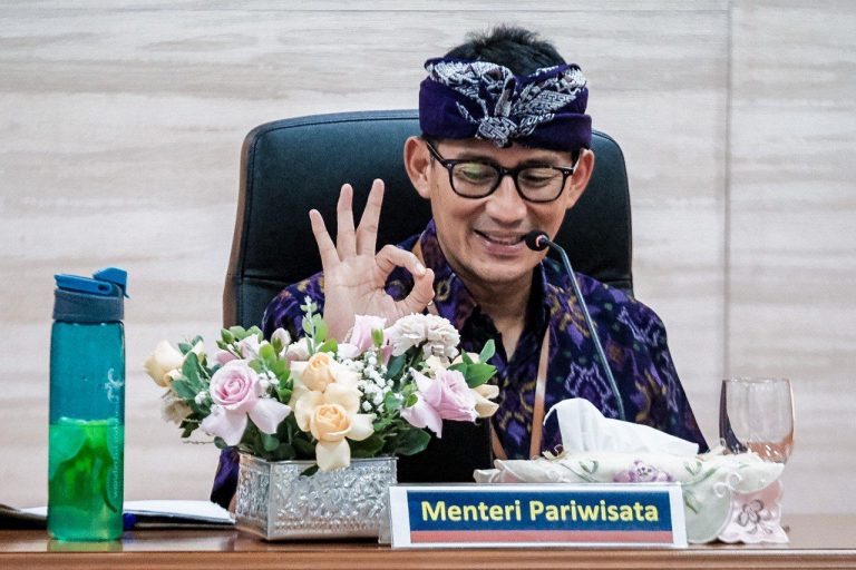 Menteri Pariwisata dan Ekonomi Kreatif (Menparekraf) Sandiaga Salahuddin Uno
