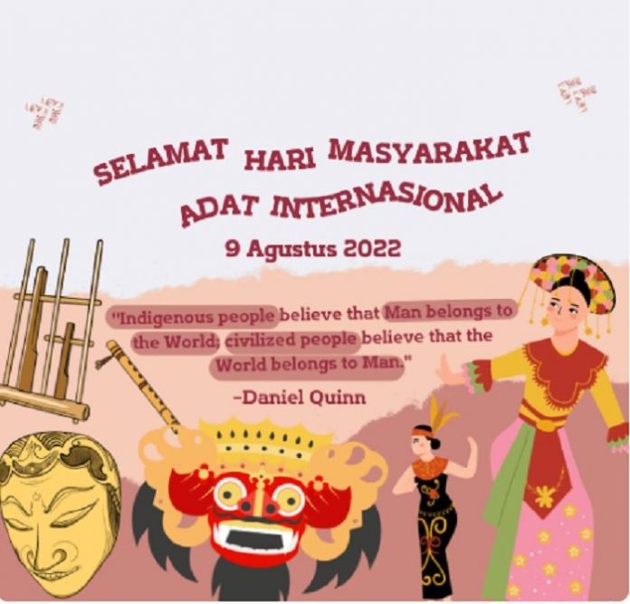 9 Agustus: Hari Masyarakat Adat Internasional