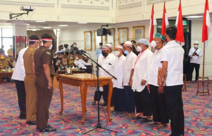 51 Anggota Khilafatul Muslimin Ikrar Setia Kepada NKRI