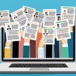 ilustrasi job fair virtual