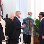 Presiden Jokowi Terima Delegasi Dewan Bisnis AS-ASEAN.
