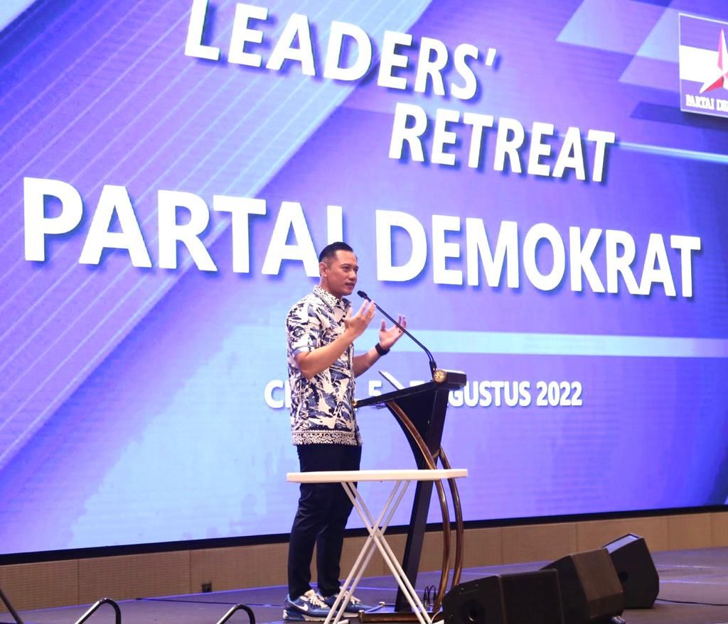 Ketua Umum Partai Demokrat, Agus Harimurti Yudhoyono
