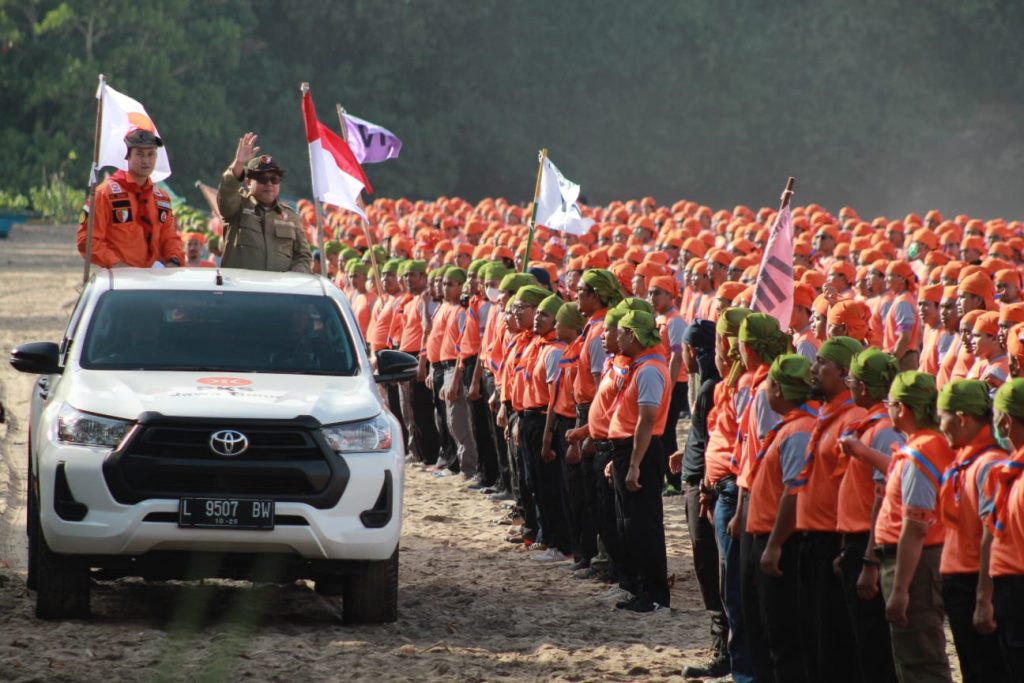 PKS Jatim gelar Kemah Bakti Nusantara (Kembara), Jumat-Minggu (26-28 Agustus 2022) di Pantai Ngantep yang ada di Sidurejo, Gedangan Kabupaten Malang