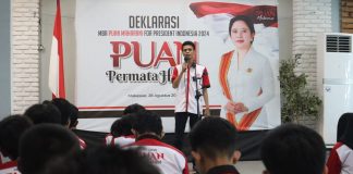 Pilpres 2024, Relawan Puan Permataku Gelar Deklarasi di Makassar