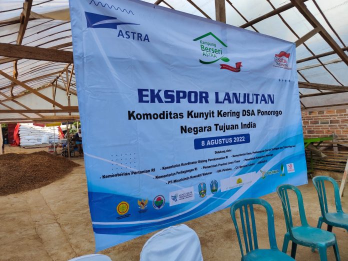 Petani Ponorogo Ekspor 300 Ton Rempah, Didukung oleh Pemkab dan Astra