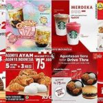 Daftar Promo Makanan dan Minuman Hari Kemerdekaan: Dari KFC, Mie Gacoan Hingga Pizza Hut.