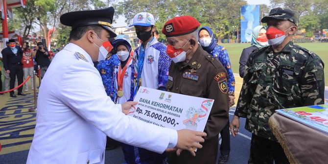 Sejumlah Veteran di Tangerang Dapat Dana Kehormatan