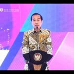 Presiden RI Joko Widodo (Jokowi) secara resmi meluncurkan Kartu Kredit Pemerintah Domestik dan QRIS Antarnegara di Gedung Thamrin, Bank Indonesia (BI), Jakarta (29/08/22)