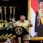 Menteri Pertahanan, Prabowo Subianto.