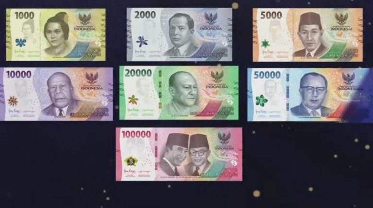 Bank Indonesia Resmi Luncurkan Uang Kertas Baru Tahun Emisi 2022