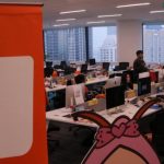 ilustrasi kantor Shopee Indonesia