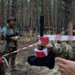 Kuburan Massal di Izium Ukraina