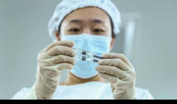 ilustrasi vaksin hirup covid-19