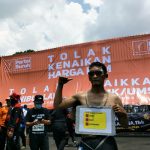 Sejumlah Aksi Buruh saat Demo Harga BBM Naik: Pasang Spanduk Raksasa Hingga Bawa Gambar Puan Nangis