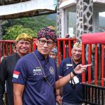 Menteri Pariwisata dan Ekonomi Kreatif Sandiaga Salahuddin Uno