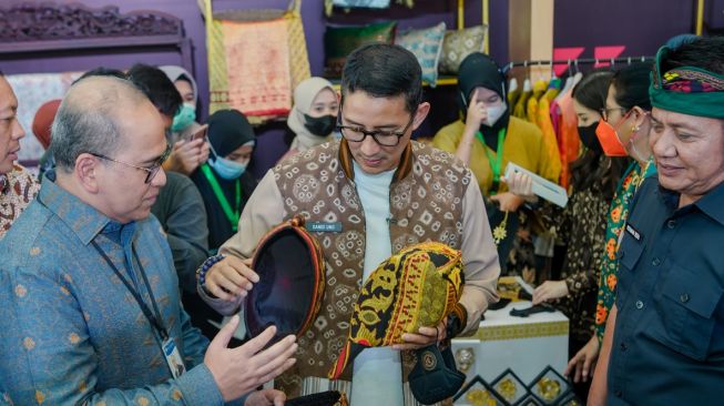 Menteri Pariwisata dan Ekonomi Kreatif (Menparekraf) Sandiaga Uno