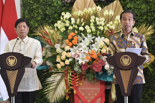 Presiden Jokowi dan Presiden Marcos Jr