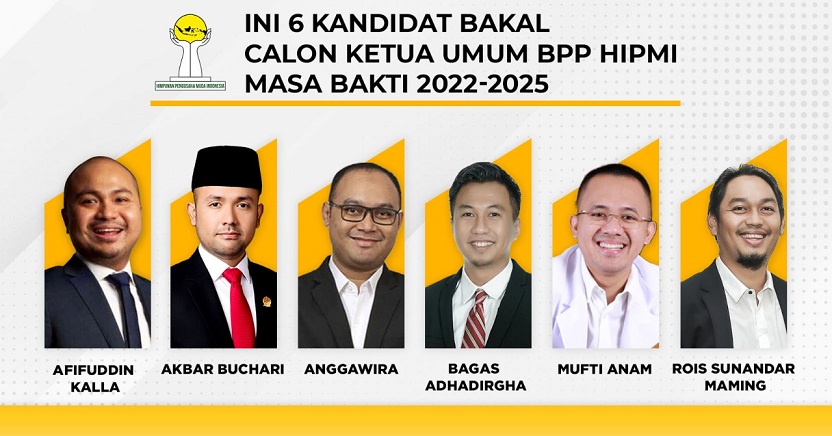 Kandidat Calon Ketum HIPMI 2022-2025