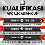 Jadwal Kualifikasi Piala Asia U-20 2023, Timnas U-19 Indonesia vs Timor Leste.