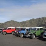 ilustrasi jeep di Bromo