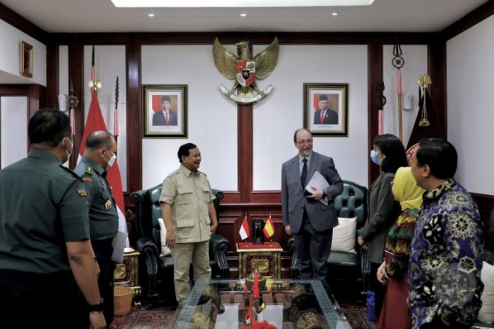 Menhan Prabowo Bertemu Dubes Spanyol, Ingin Kerja Sama Pertahanan Semakin Kuat